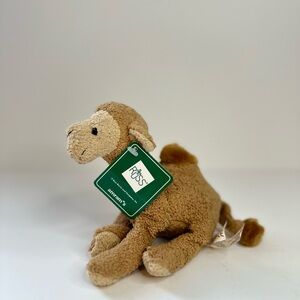 NWT Russ Berrie Luv Pets Sahara Camel Plush Bean Bag 5” Vintage Soft Collectible